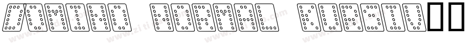 Domino normal kursiv字体转换